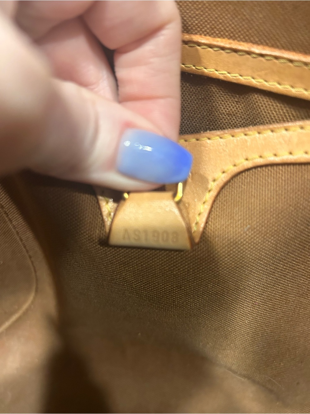 Louis Vuitton Monogram Brown Ellipse Satchel with Vachetta Trim - Picture 11 of 12